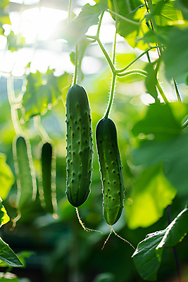JPG 편집이미지 잎 식재료 오이 사람없음 초록색 여름 햇빛 신선 디지털합성 오이밭 편집실사 AI포토 AI콘텐츠 식물 계절 컬러 밭 채소 태양 CG 파일형식