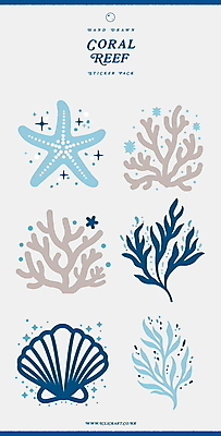 구름 바다 스티커 일러스트 자연 아침 조개 불가사리 새해 해변 사람없음 파란색 반짝임 일출 수중식물 산호 산호초 연하장 국내일러스트 AI파일 주간 자연요소 식물 컬러 모션 어패류 극피동물 카드_감사 노을 자포동물 생태계 파일형식 벡터
