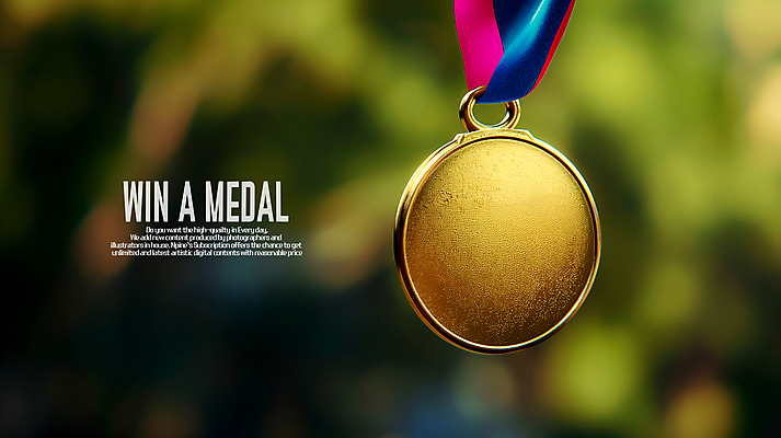 PSD 편집이미지 올림픽 사람없음 한개 경기장 우승 메달 오브젝트 금메달 이미지편집 1 스포츠 스포츠시설 최고 상_상패 파일형식