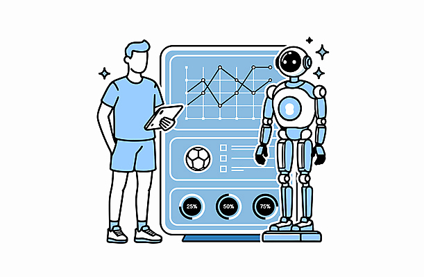 남자 일러스트 축구공 통계 그래프 기술 한명 들기 성인 파란색 태블릿 디지털 로봇 분석 주머니손 성인남자한명만 AI_인공지능 국내일러스트 AI파일 1 컬러 컨셉 공 축구용품 모션 사람 전자제품 스마트기기 남자한명만 성인남자만 파일형식 벡터