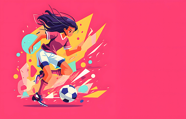 JPG 전신 여자 분홍색 유니폼 일러스트 축구공 청소년 축구선수 한명 축구 역동적 활기 십대여자한명만 국내일러스트 AI일러스트 AI콘텐츠 1 옷 컬러 컨셉 공 축구용품 운동선수 사람 구기 여자한명만 십대여자만 파일형식