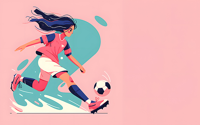 JPG 전신 여자 분홍색 유니폼 일러스트 축구공 청소년 축구선수 한명 축구 역동적 활기 십대여자한명만 국내일러스트 AI일러스트 AI콘텐츠 1 옷 컬러 컨셉 공 축구용품 운동선수 사람 구기 여자한명만 십대여자만 파일형식