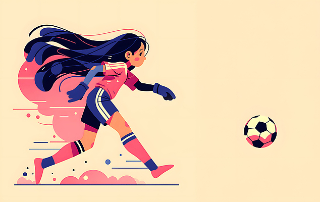 JPG 전신 여자 분홍색 유니폼 일러스트 축구공 청소년 축구선수 한명 달리기 노란색 축구 수비 역동적 골키퍼 활기 골키퍼장갑 십대여자한명만 국내일러스트 AI일러스트 AI콘텐츠 1 옷 컬러 컨셉 공 축구용품 모션 운동선수 사람 구기 글러브 여자한명만 십대여자만 파일형식