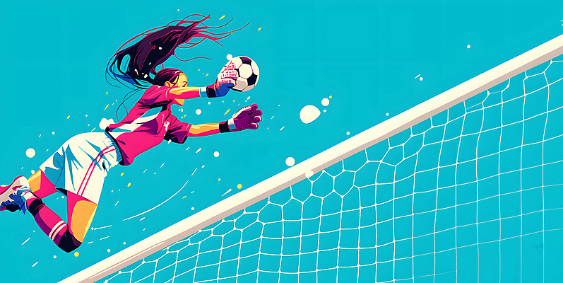 JPG 전신 여자 유니폼 일러스트 축구공 청소년 축구선수 한명 파란색 축구 수비 골대 역동적 골키퍼 활기 골키퍼장갑 십대여자한명만 국내일러스트 AI일러스트 AI콘텐츠 1 옷 컬러 컨셉 공 축구용품 모션 운동선수 사람 구기 글러브 여자한명만 십대여자만 파일형식