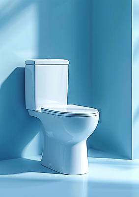 JPG 편집 편집이미지 하늘색 그림자 사람없음 인테리어 화장실 합성 변기 편집실사 AI포토 AI콘텐츠 디자인 파란색 CG 파일형식