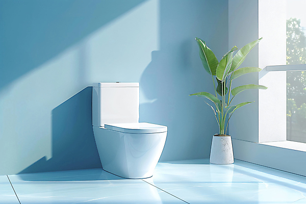 JPG 식물 편집 편집이미지 화분 하늘색 창문 그림자 사람없음 인테리어 햇빛 화장실 합성 변기 편집실사 AI포토 AI콘텐츠 디자인 파란색 태양 CG 파일형식