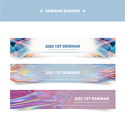 템플릿 편집 배너템플릿 가로배너 분홍색 백그라운드 곡선 추상 사람없음 파란색 디지털 현수막 홀로그램 배너세트 AI파일 배너 선 컬러 무늬 가로 세트 파일형식 벡터