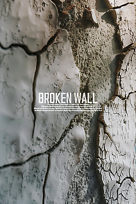 PSD 편집이미지 벽 백그라운드 사람없음 손상 회색 균열 질감 편집소스 이미지편집 컬러 컨셉 모션 파일형식