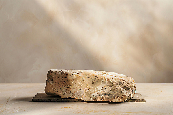 JPG 편집이미지 라이프스타일 자연 사람없음 햇빛 바위 디지털합성 편집실사 반려돌 AI포토 AI콘텐츠 생활 태양 돌_바위 CG 생태계 파일형식