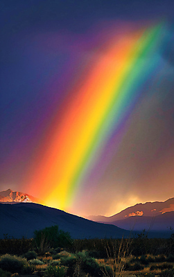 JPG 구름 편집이미지 무지개 자연 하늘 산 풍경 사람없음 노을 디지털합성 편집실사 AI컴퓨터그래픽 AI콘텐츠 자연요소 CG 생태계 파일형식