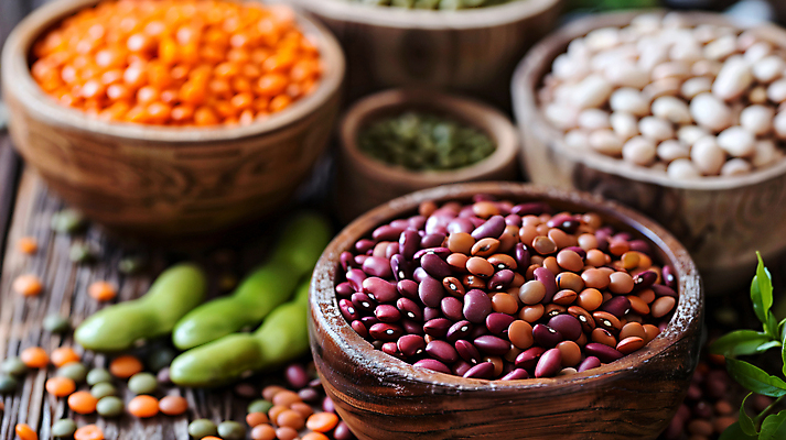 JPG 편집이미지 식재료 콩 건강 사람없음 식사 디지털합성 유기농 담기 이유식 나무그릇 편집실사 AI포토 AI콘텐츠 그릇 웰빙 음식 모션 곡류 목재 CG 파일형식