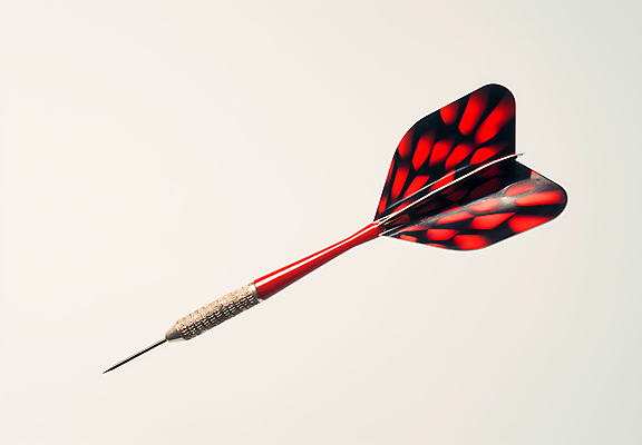 JPG 편집이미지 무늬 사람없음 빨간색 검은색 목표 다트 다트핀 편집실사 AI포토 AI콘텐츠 컬러 컨셉 게임 CG 파일형식