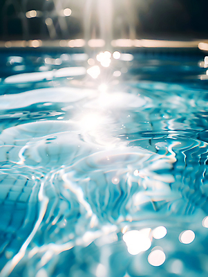 JPG 주간 편집이미지 물결 하늘 수영장 풍경 사람없음 야외 여름 파란색 빛 반짝임 태양 맑음 편집실사 AI포토 AI콘텐츠 자연요소 계절 컬러 모션 날씨 CG 파일형식