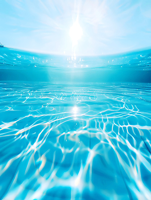 JPG 주간 편집이미지 물결 하늘 수영장 풍경 사람없음 야외 여름 파란색 빛 반짝임 태양 맑음 편집실사 AI포토 AI콘텐츠 자연요소 계절 컬러 모션 날씨 CG 파일형식