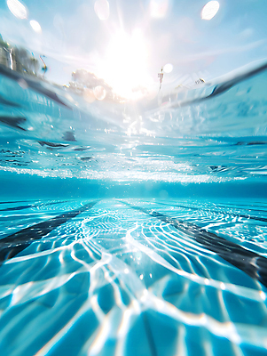 JPG 주간 편집이미지 물결 하늘 수영장 풍경 사람없음 야외 여름 파란색 빛 반짝임 태양 맑음 편집실사 AI포토 AI콘텐츠 자연요소 계절 컬러 모션 날씨 CG 파일형식