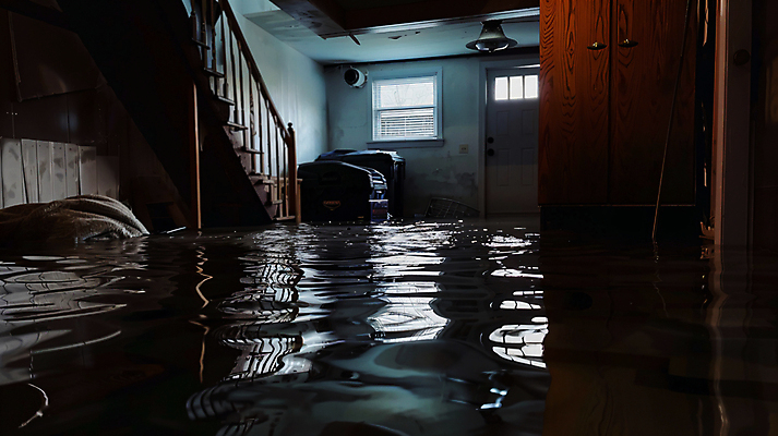 JPG 편집이미지 창문 주택 사람없음 여름 문 계단 어둠 피해 홍수 디지털합성 장마 편집실사 침수피해 AI포토 AI콘텐츠 계절 건물 비_날씨 자연재해 CG 파일형식