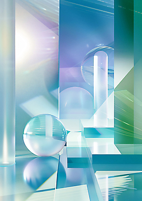 JPG 식물 편집이미지 백그라운드 유리 그림자 사람없음 빛 원형 편집실사 AI컴퓨터그래픽 AI콘텐츠 도형 재질 CG 파일형식