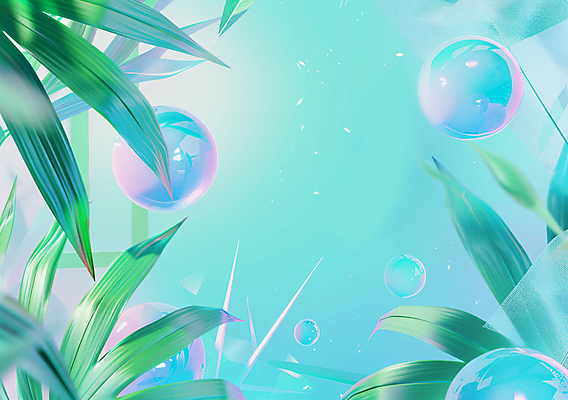 JPG 편집이미지 유리 나뭇잎 그림자 사람없음 빛 원형 편집실사 AI컴퓨터그래픽 AI콘텐츠 도형 잎 재질 CG 파일형식