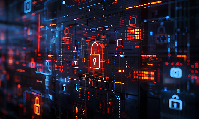 JPG 편집이미지 자물쇠 사람없음 회로판 보안 시스템 보안장치 편집실사 AI컴퓨터그래픽 AI콘텐츠 안전 장비 CG 파일형식