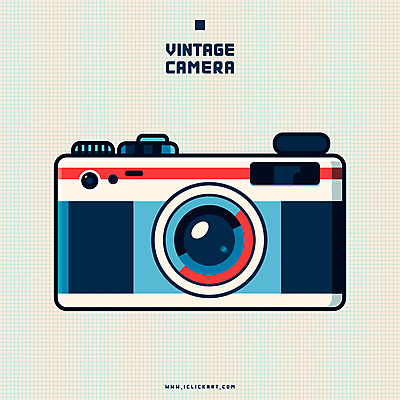 일러스트 사람없음 카메라 빈티지 복고 베이지색 필름카메라 국내일러스트 AI파일 컬러 컨셉 전자제품 파일형식 벡터