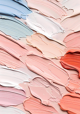 JPG 편집이미지 예술 백그라운드 붓터치 미술 사람없음 컬러풀 페인트 물감 질감 유화 유화물감 편집실사 AI포토 AI콘텐츠 컬러 문화예술 미술도구 CG 파일형식