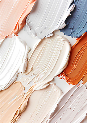 JPG 편집이미지 예술 백그라운드 붓터치 미술 사람없음 컬러풀 페인트 물감 질감 유화 유화물감 편집실사 AI포토 AI콘텐츠 컬러 문화예술 미술도구 CG 파일형식