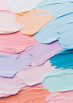 JPG 편집이미지 예술 백그라운드 붓터치 미술 사람없음 컬러풀 페인트 물감 질감 유화 유화물감 편집실사 AI포토 AI콘텐츠 컬러 문화예술 미술도구 CG 파일형식