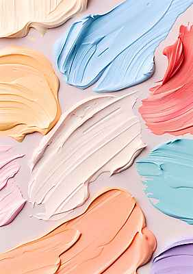 JPG 편집이미지 예술 백그라운드 붓터치 미술 사람없음 컬러풀 페인트 물감 질감 유화 유화물감 편집실사 AI포토 AI콘텐츠 컬러 문화예술 미술도구 CG 파일형식