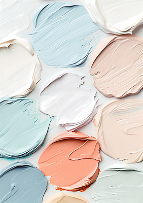 JPG 편집이미지 예술 백그라운드 붓터치 미술 사람없음 컬러풀 페인트 물감 질감 유화 유화물감 편집실사 AI포토 AI콘텐츠 컬러 문화예술 미술도구 CG 파일형식