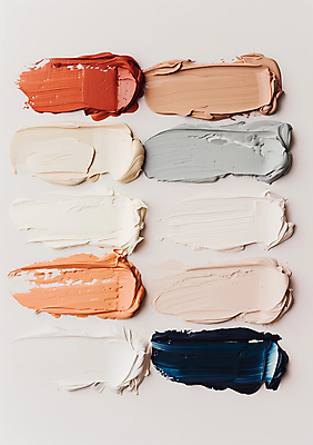 JPG 편집이미지 예술 백그라운드 붓터치 미술 사람없음 컬러풀 페인트 물감 질감 유화 유화물감 편집실사 AI포토 AI콘텐츠 컬러 문화예술 미술도구 CG 파일형식