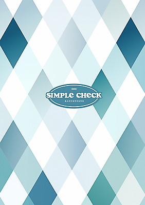 PSD 편집이미지 하늘색 백그라운드 패턴 사람없음 빈티지 복고 체크무늬 심플 마름모 이미지편집 도형 컨셉 무늬 파란색 파일형식