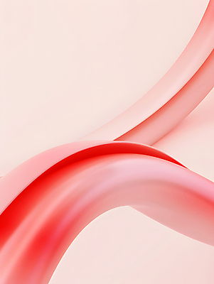 JPG 편집이미지 디자인 곡선 추상 사람없음 빨간색 기하학 미니멀 편집3D AI컴퓨터그래픽 AI콘텐츠 선 컬러 무늬 3D 파일형식