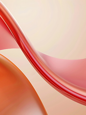 JPG 편집이미지 디자인 곡선 추상 사람없음 빨간색 기하학 미니멀 편집3D AI컴퓨터그래픽 AI콘텐츠 선 컬러 무늬 3D 파일형식