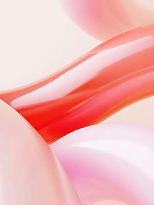 JPG 편집이미지 디자인 곡선 추상 사람없음 빨간색 기하학 미니멀 편집3D AI컴퓨터그래픽 AI콘텐츠 선 컬러 무늬 3D 파일형식