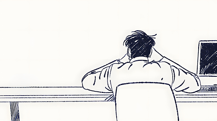 JPG 디자인 남자 일러스트 한명 성인 모니터 흰색 업무 작업 디자이너 책상 재택근무 프리랜서 성인남자한명만 국내일러스트 AI일러스트 AI콘텐츠 직업 1 컬러 가구 비즈니스 사람 컴퓨터 남자한명만 성인남자만 파일형식