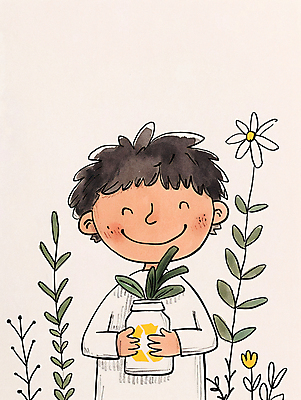 JPG 식물 남자 어린이 일러스트 자연 한명 웃음 소년 초록색 자연보호 환경 그린캠페인 재활용 보호 병 플라스틱 친환경 소년한명만 제로웨이스트 국내일러스트 AI일러스트 AI콘텐츠 1 식기 캠페인 컬러 컨셉 재질 표정 사람 사회이슈 생태계 남자한명만 소년만 파일형식