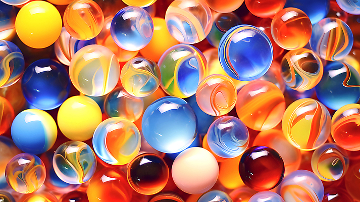 JPG 편집이미지 백그라운드 유리 추상 사람없음 컬러풀 투명 화려 가득함 구슬 유리구슬 편집실사 AI포토 AI콘텐츠 컬러 컨셉 무늬 재질 CG 파일형식