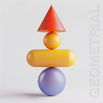 도형 PSD 편집이미지 추상 사람없음 컬러풀 쌓기 탑 원형 삼각형 균형 입체 오브젝트 지오메트릭 이미지편집 건축물 컬러 무늬 모션 파일형식