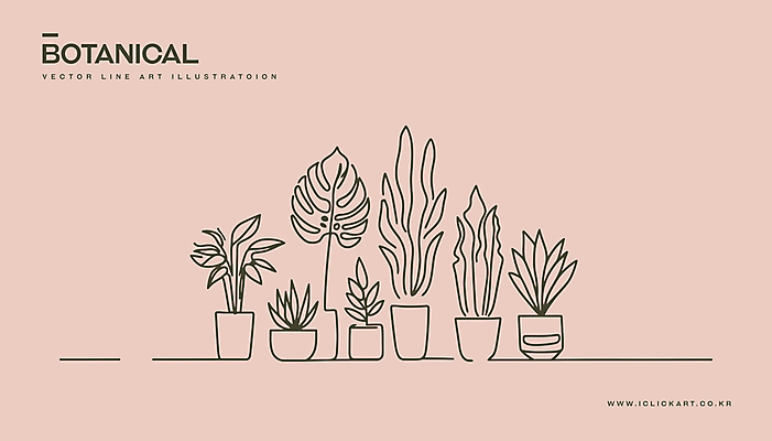 화분 화초 예술 분홍색 라인일러스트 일러스트 사람없음 인테리어 분위기 라인아트 원예 국내일러스트 AI파일 식물 디자인 선 컬러 컨셉 취미 파일형식 벡터