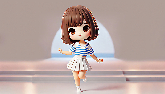 PSD 편집이미지 캐릭터 여자 청소년 한명 귀여움 무대 춤 애니메이션 무대의상 퍼포먼스 아이돌 십대여자한명만 편집3D 1 옷 컨셉 문화예술 사람 3D 연예인 여자한명만 십대여자만 파일형식