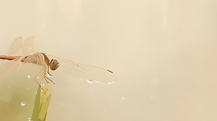 JPG 편집이미지 자연 사람없음 가을 물방울 분위기 생태계 고추잠자리 베이지색 카피스페이스 편집실사 AI포토 AI콘텐츠 계절 컬러 컨셉 공백 잠자리 CG 파일형식