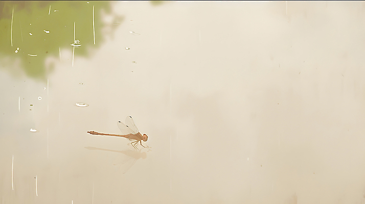 JPG 편집이미지 자연 사람없음 가을 물방울 분위기 생태계 고추잠자리 베이지색 카피스페이스 편집실사 AI포토 AI콘텐츠 계절 컬러 컨셉 공백 잠자리 CG 파일형식