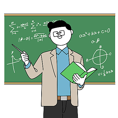 교육 남자 일러스트 수업 한명 들기 책 교사 칠판 수학 지시봉 공무원 수학공식 성인남자한명만 국내일러스트 AI파일 직업 1 교과목 모션 사람 공식 남자한명만 성인남자만 파일형식 벡터