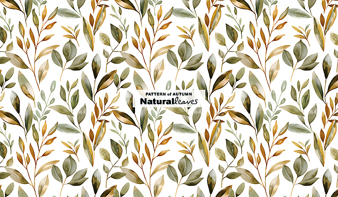 PSD 식물 편집이미지 디자인 백그라운드 패턴 자연 나뭇잎 수채화 사람없음 가을 이미지편집 계절 잎 무늬 생태계 파일형식