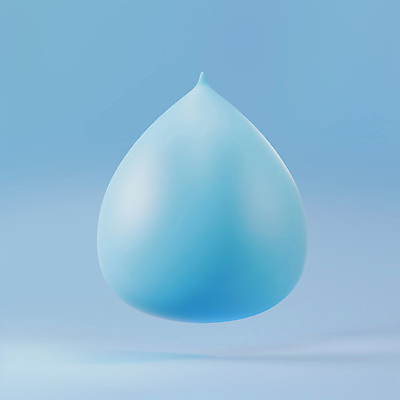 PSD 아이콘 자연 사람없음 물 파란색 3D아이콘 3D 물방울 자연요소 컬러 디지털합성 생태계 파일형식