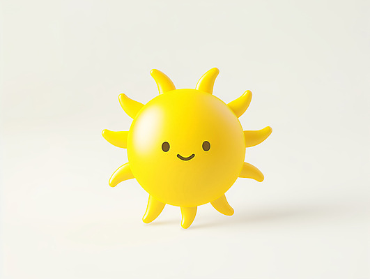 PSD 아이콘 자연 날씨 미소 사람없음 3D아이콘 태양 노란색 3D 귀여움 자연요소 컬러 컨셉 표정 디지털합성 생태계 파일형식
