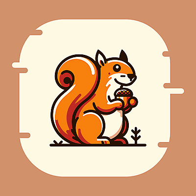 식물 캐릭터 야생동물 일러스트 미소 웃음 들기 사람없음 갈색 귀여움 가을 다람쥐 도토리 엘리먼트 일러캐릭터 AI파일 동물 계절 컬러 컨셉 모션 표정 견과류 설치류 파일형식 벡터