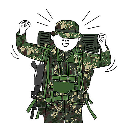 남자 일러스트 군대 한명 상반신 성인 파이팅 군인 총 군복 육군 군모 군장비 성인남자한명만 국내일러스트 AI파일 직업 1 무기 유니폼 모션 사람 장비 군용 국군 남자한명만 성인남자만 파일형식 벡터