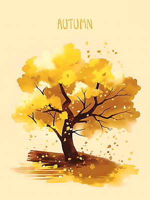 PSD 단풍 일러스트 자연 단풍나무 풍경 사람없음 노란색 가을풍경 가을 국내일러스트 나무 계절 컬러 잎 생태계 파일형식 가을_계절