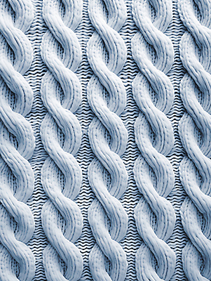 JPG 편집이미지 하늘색 백그라운드 따뜻함 사람없음 니트 질감 부드러움 섬유 편집실사 AI포토 AI콘텐츠 상의 파란색 직물 감각 CG 파일형식